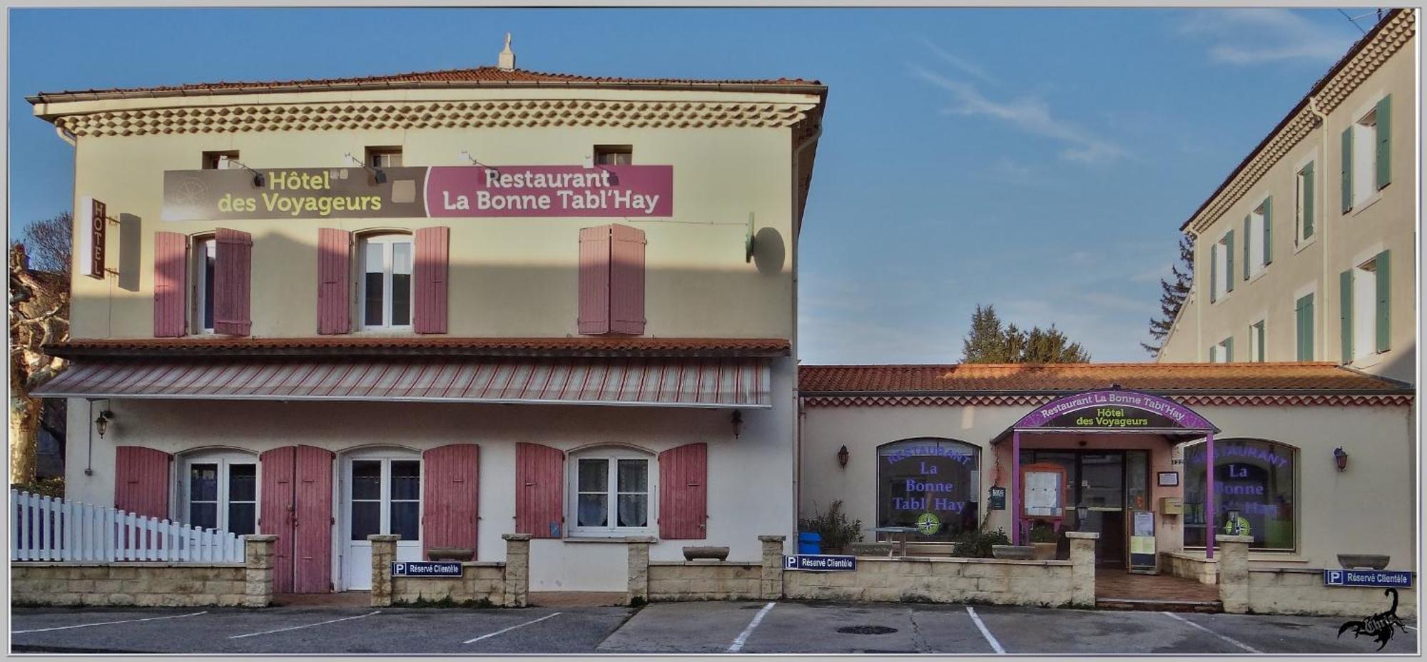 Logis Hotel Des Voyageurs Restaurant La Bonne Tabl'Hay Livron-sur-Drôme Dış mekan fotoğraf