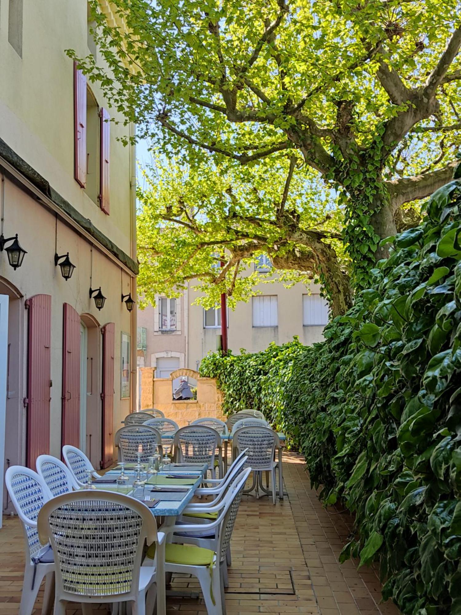 Logis Hotel Des Voyageurs Restaurant La Bonne Tabl'Hay Livron-sur-Drôme Dış mekan fotoğraf